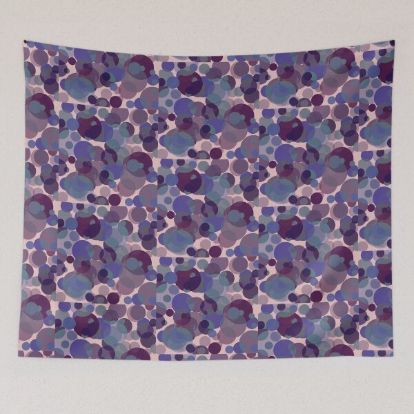 Item preview, Colored bubbles (purple) designed and sold by 4Marcella4.