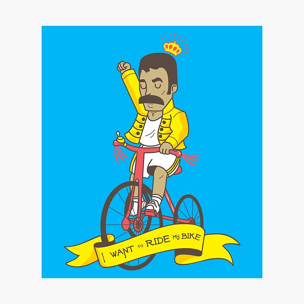 i want to ride my bicycle freddie mercury