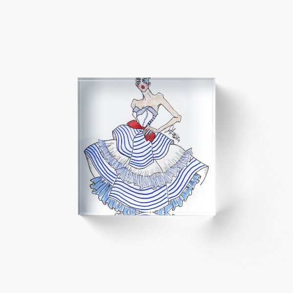 Sailor Girl 1 Acrylic Block