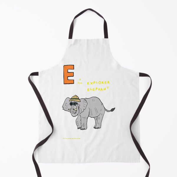 Item preview, E is for explorer elephant  designed and sold by uoctrung27.