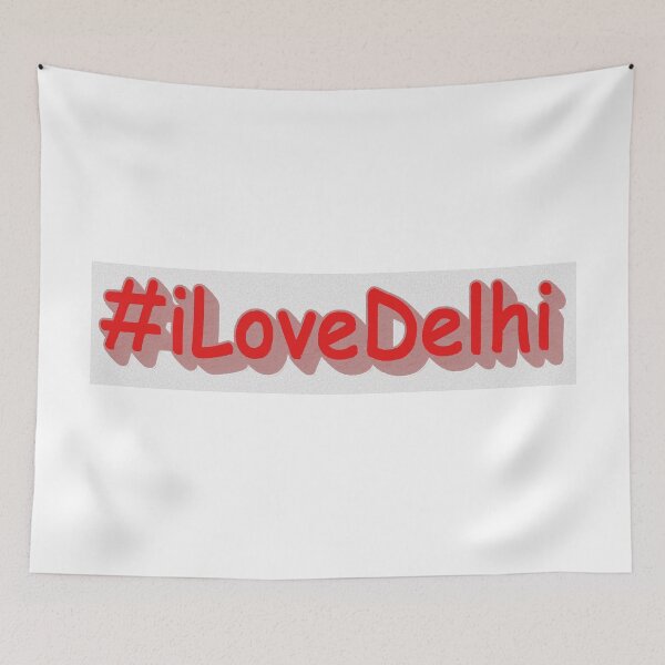 Item preview,  "#iLoveDelhi" Cute Design. Buy Now designed and sold by Health And Fitness Posts e-Store.