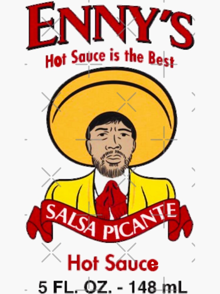 Ennys Hot Sauce Is The Best Sticker For Sale By Icoahending Redbubble 