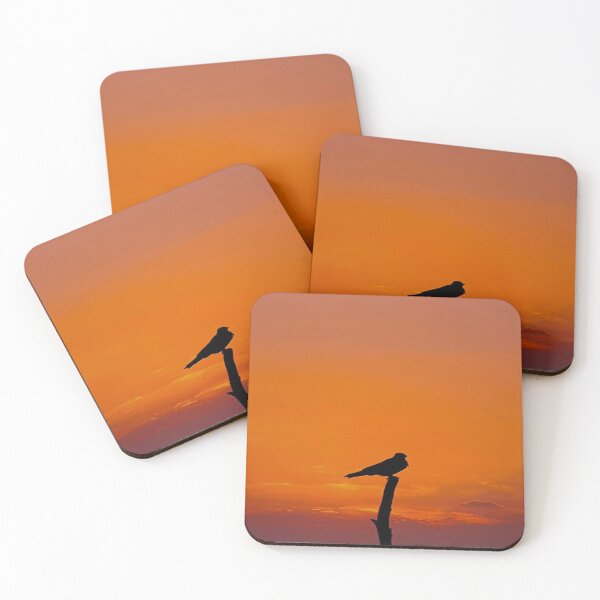 Item preview, Beautiful bird at sunset. designed and sold by DaliaSabryTee.