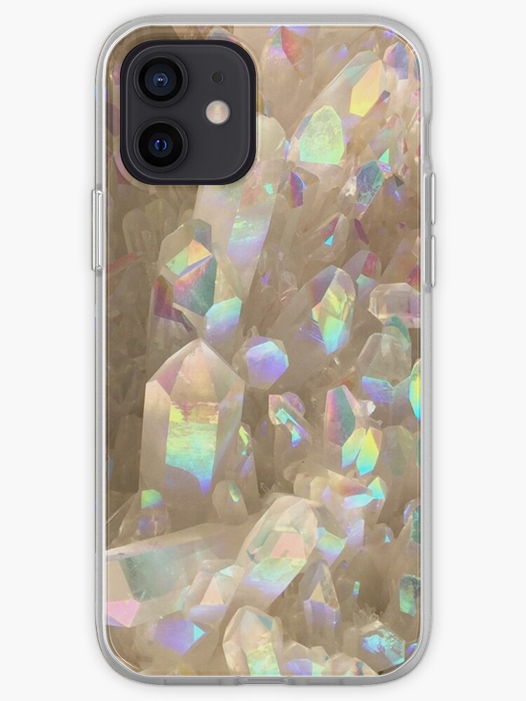Thumbnail 1 of 5, iPhone Case, Unicorn Horn Aura Crystals designed and sold by TheQuarry.