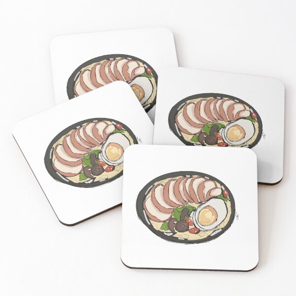 Item preview, Pork and Egg Ramen designed and sold by RoShmoe.