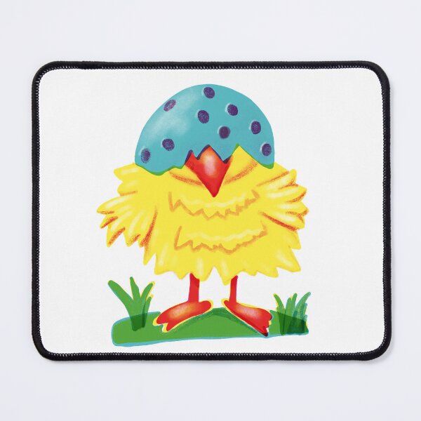 Item preview, Retro Easter chick screen print style art. designed and sold by LaBellCreative.