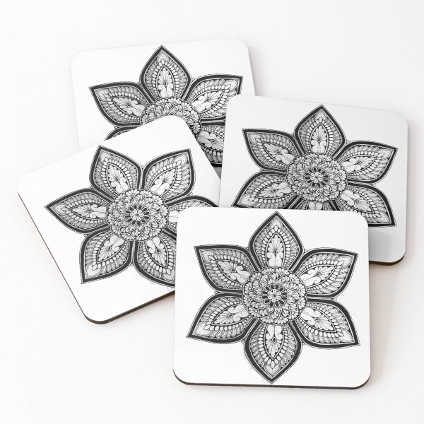 Item preview, Floral Mandala  designed and sold by artesiaKT.