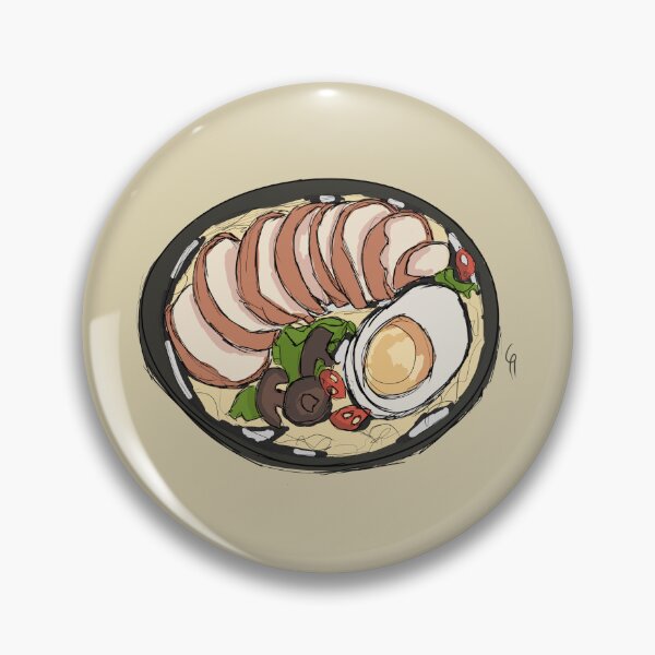 Artikelvorschau, Schweinefleisch-Ei-Ramen mit Rückenrunde entworfen und verkauft von RoShmoe.