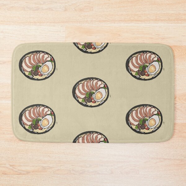 Item preview, Pork and Egg Ramen with Back Round designed and sold by RoShmoe.