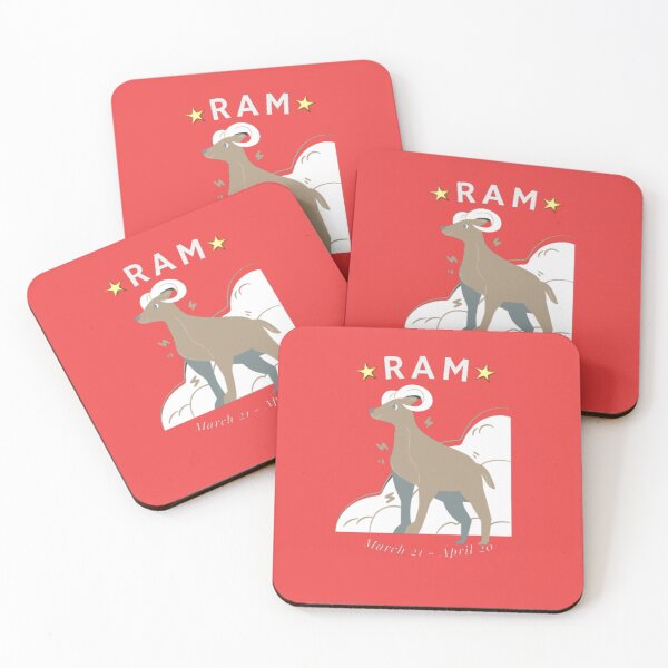 Item preview, RAM the Aries funny zodiac signs, funny horoscope signs for Aries, Astrological Sign designed and sold by Nicedeco.