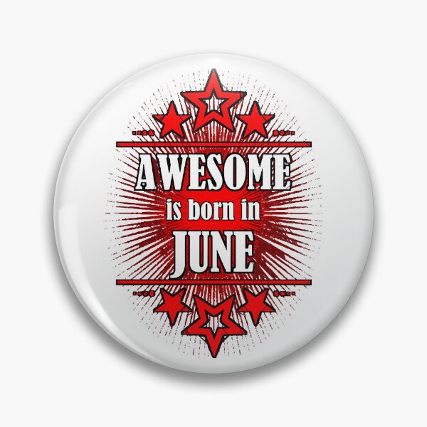 Item preview, Awesome Is Born In June  designed and sold by inhthong58.
