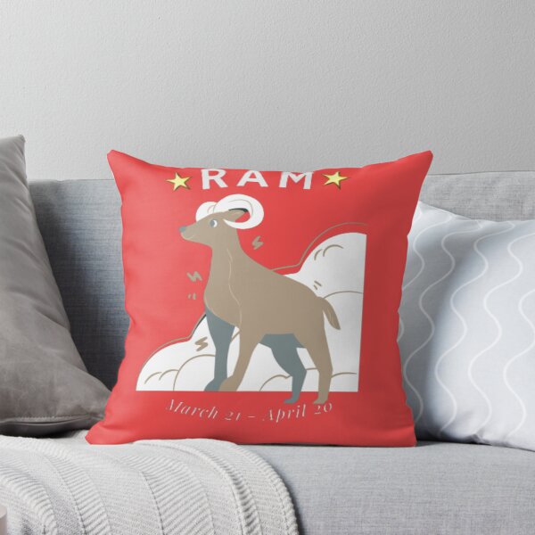 Item preview, RAM the Aries funny zodiac signs, funny horoscope signs for Aries, Astrological Sign designed and sold by Nicedeco.