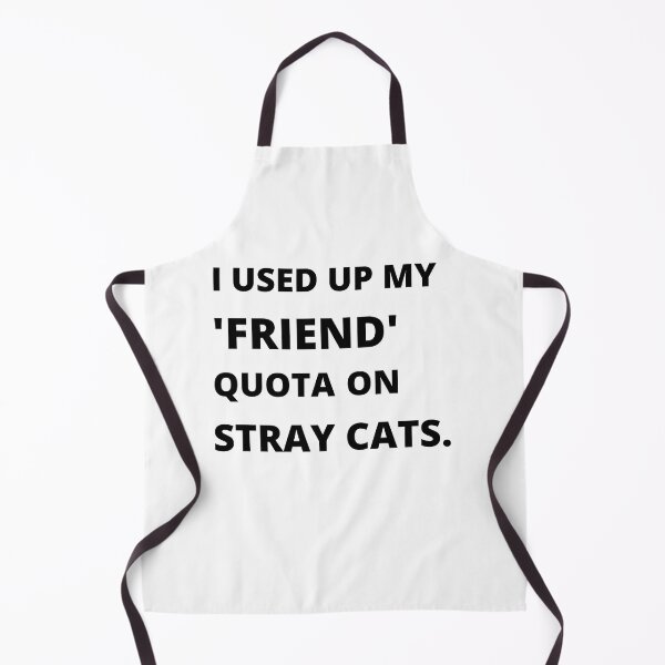 Item preview, I Used up My Friend Quota On Stray Cats designed and sold by 6 Ex Boyfriends.