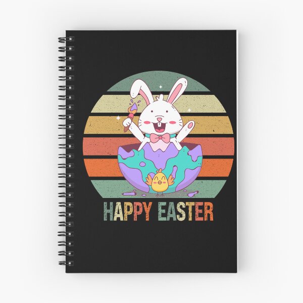 Item preview, Happy Easter ,Funny Easter Day Bunny Distressed Vintage Colorful Sunset Gift designed and sold by pedrored369.