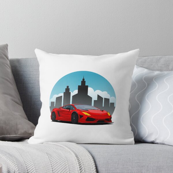 Artikelvorschau, Roter Lamborghini in der Stadt entworfen und verkauft von uoctrung27.