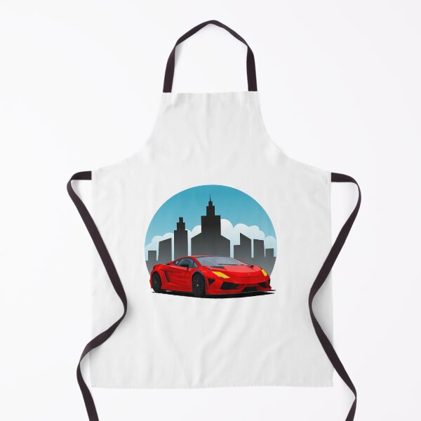 Item preview, Red Lamborghini in the City  designed and sold by uoctrung27.