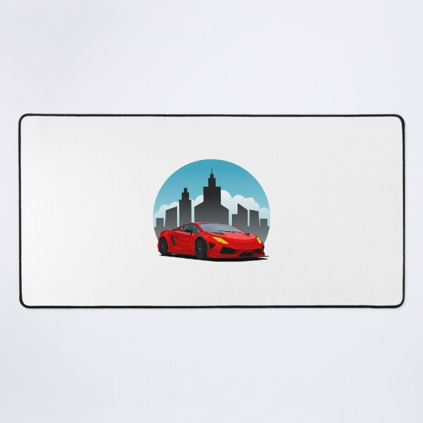 Item preview, Red Lamborghini in the City designed and sold by uoctrung27.