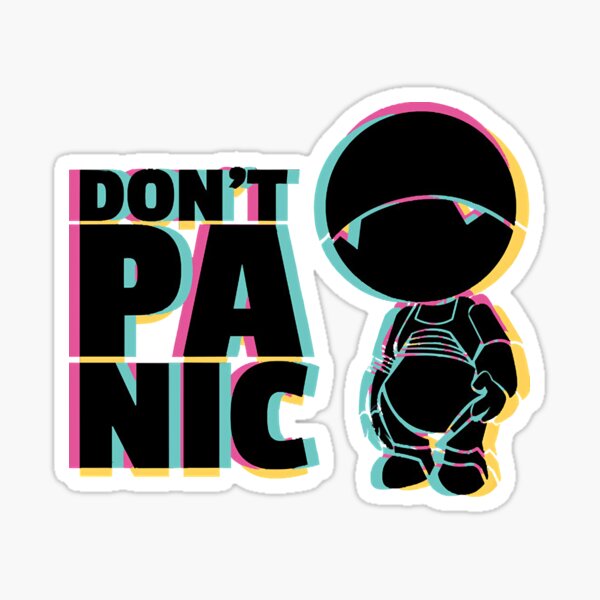 Marvin (HHGTTG) - Don't panic by Mcginnis83