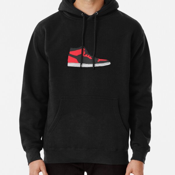 Air Jordan 1 Retro Banned Pullover Hoodie for Sale by Maddie OMalley