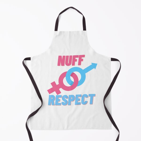 Item preview, NUFF RESPECT IN BLUE AND PINK designed and sold by fouzy.