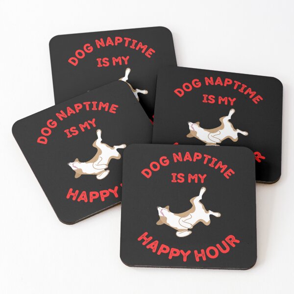 Item preview, Cat And Dog Naptime Is My Happy Hour designed and sold by WoodburyLake.