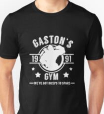Gaston's Gym (White Version) Unisex T-Shirt