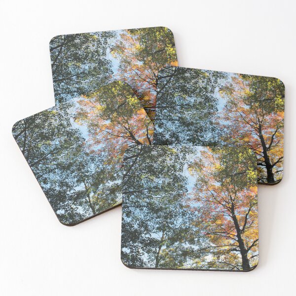 Item preview, Green and Orange Leaves designed and sold by RoseyElisabeth.