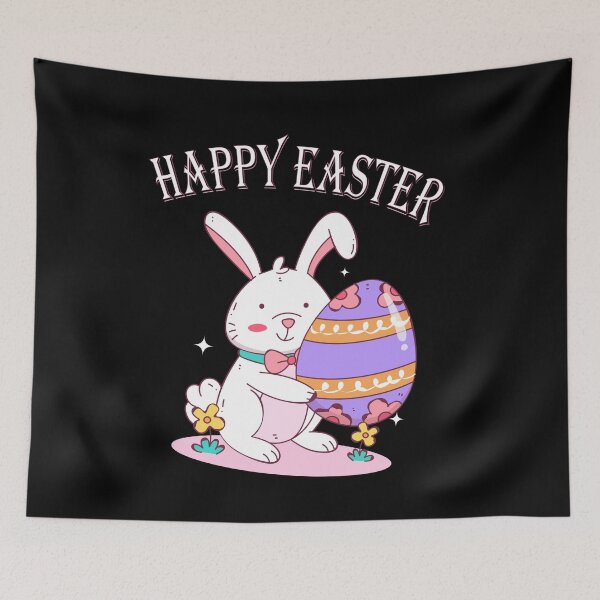 Item preview, Happy Easter ,Cute Easter Day Bunny Design designed and sold by pedrored369.