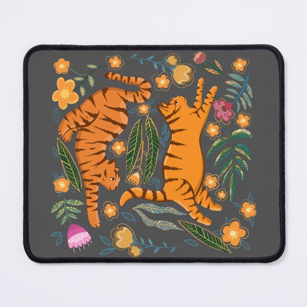 Item preview, Spring Tiger Tabby Cats designed and sold by KilkennyCat Art.