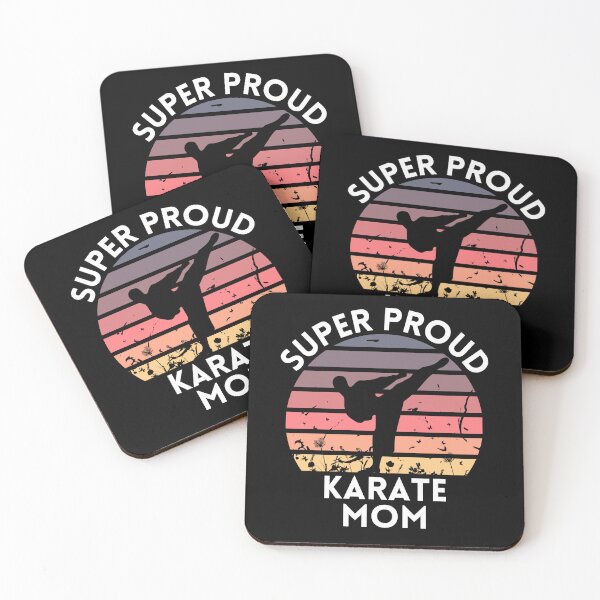 Item preview, Super Proud Karate Mom, Karate Mom Gifts designed and sold by LaughingHorseCo.