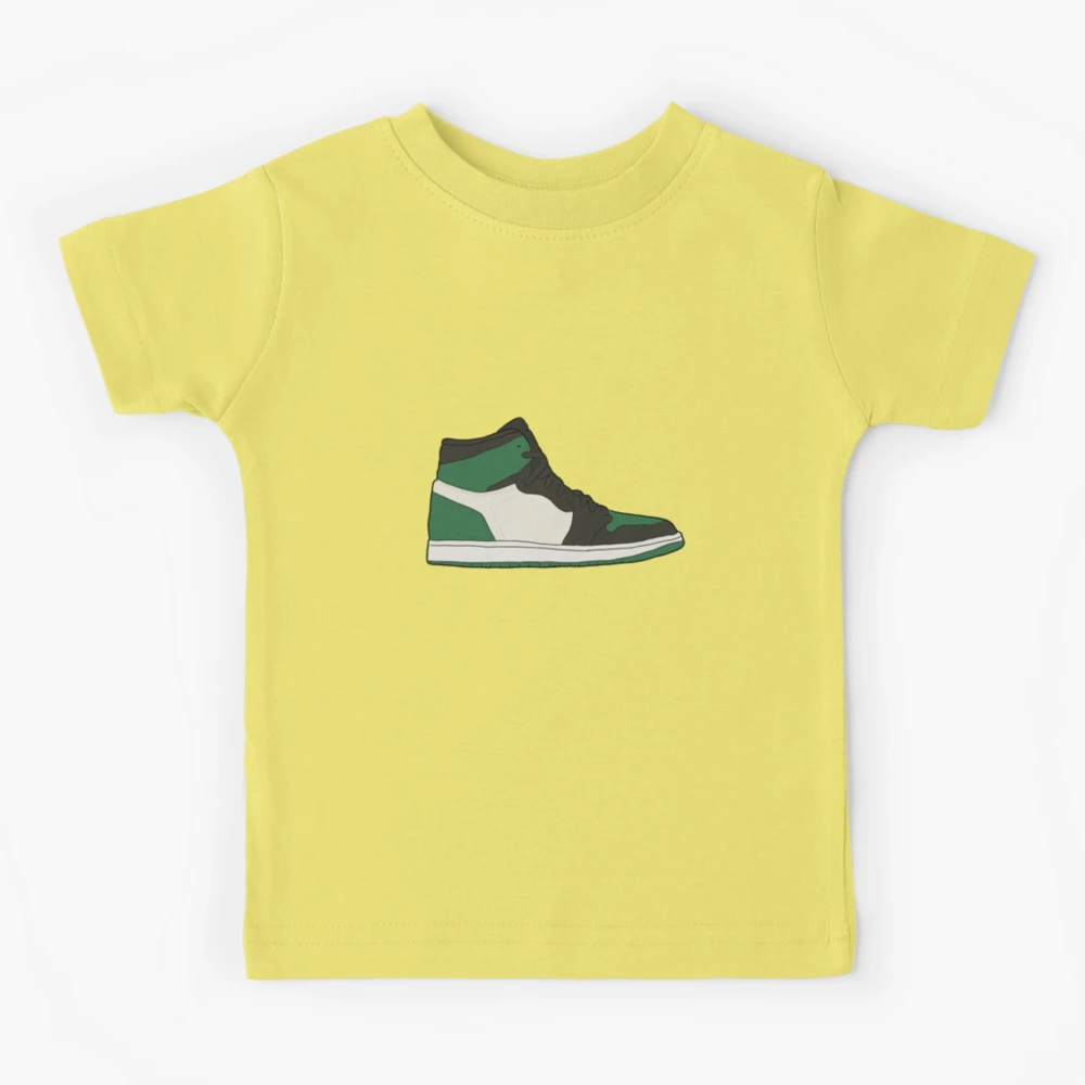 Jordan 1 best sale pine green shirt