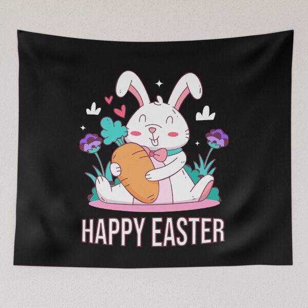 Item preview, Happy Easter ,Great Easter Day Bunny Art designed and sold by pedrored369.
