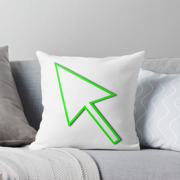 Item preview, Cursor Arrow Mouse Green Line designed and sold by Henrik Lehnerer.