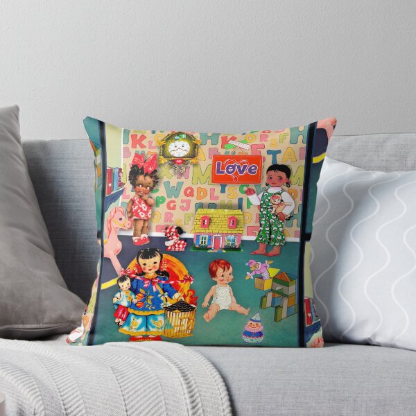 Item preview, Love. Vintage children’s nursery collage scene. designed and sold by CirqueBizerk.