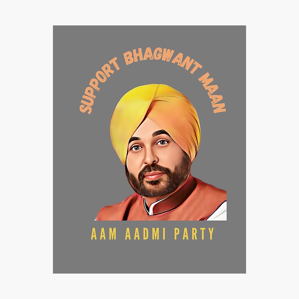 Bhagwant Mann AAP | Aam aadmi party | bhagwant maan | arvind kejriwal |  Punjab election 