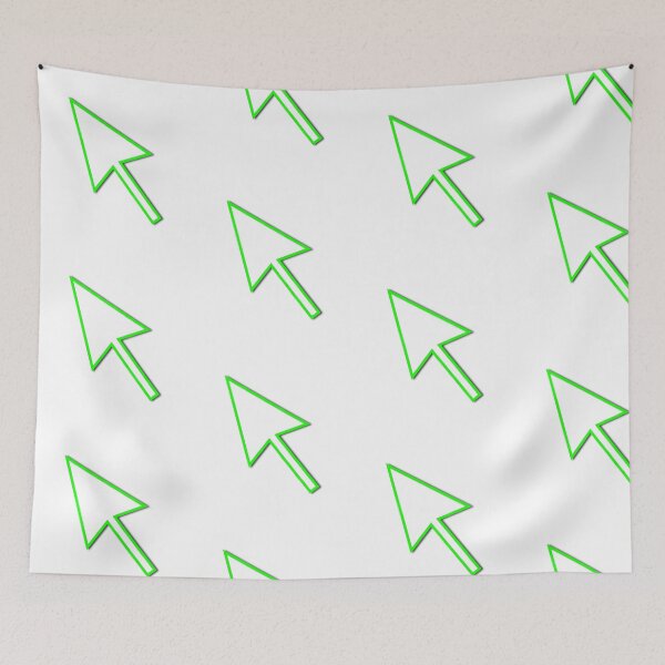 Item preview, Cursor Arrow Mouse Green Line designed and sold by Henrik Lehnerer.