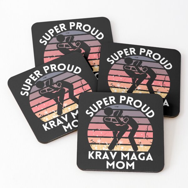Item preview, Super Proud Krav Maga Mom, Krav Maga Mom Gifts designed and sold by LaughingHorseCo.