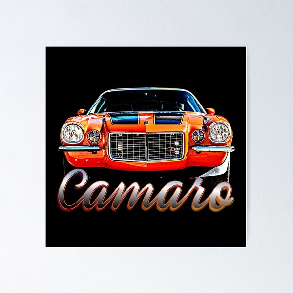 1970 Chevrolet Camaro Z28 SS RS Z1L For Sale Poster