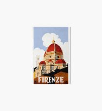 Reise-Plakat 1930 Florenz Italien Galeriedruck