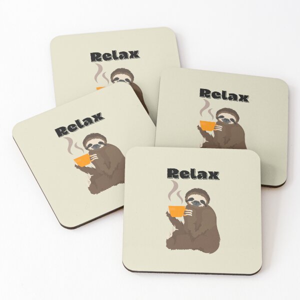 Item preview, Clever Relax Sloth designed and sold by GleamingGiant.