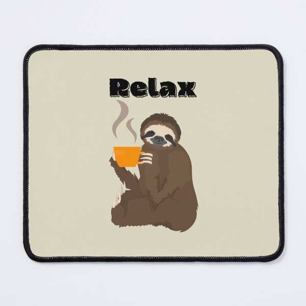Item preview, Clever Relax Sloth designed and sold by GleamingGiant.