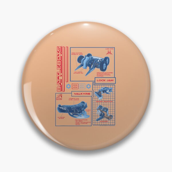 Item preview, BattleBots LockJaw Robot Schematics designed and sold by icecoconut.