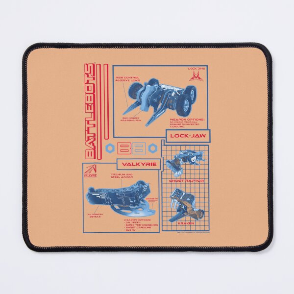 Item preview, BattleBots LockJaw Robot Schematics designed and sold by icecoconut.