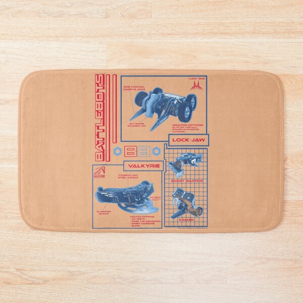 Item preview, BattleBots LockJaw Robot Schematics designed and sold by icecoconut.