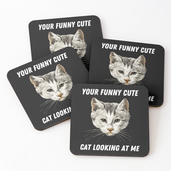 Item preview, Your Funny Cute Cat Looking At Me designed and sold by Nepaz-Designs.