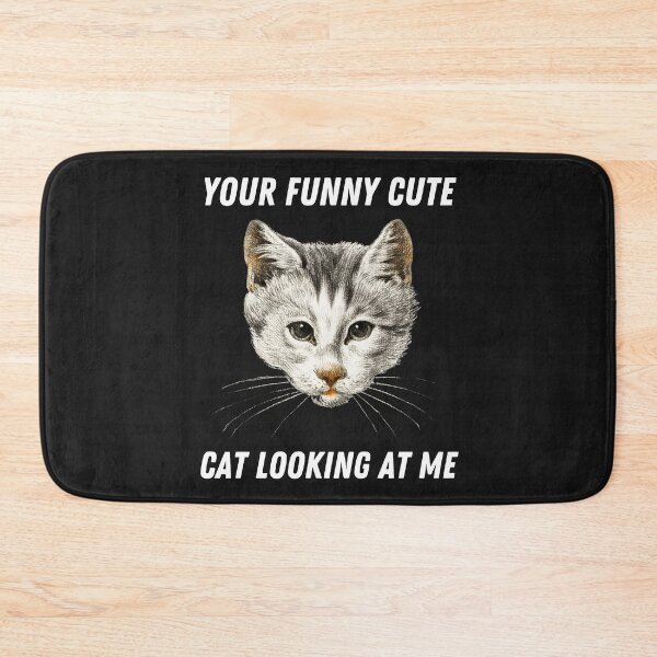 Item preview, Your Funny Cute Cat Looking At Me designed and sold by Nepaz-Designs.
