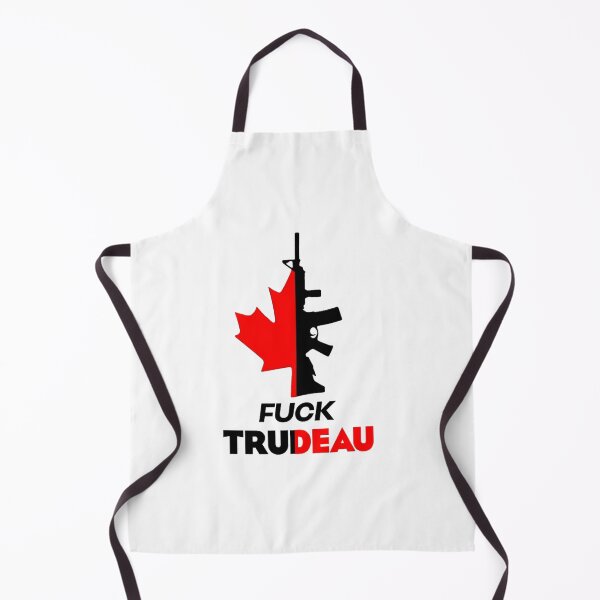 Item preview, Fuck Trudeau red and black    designed and sold by Pyramidappa.