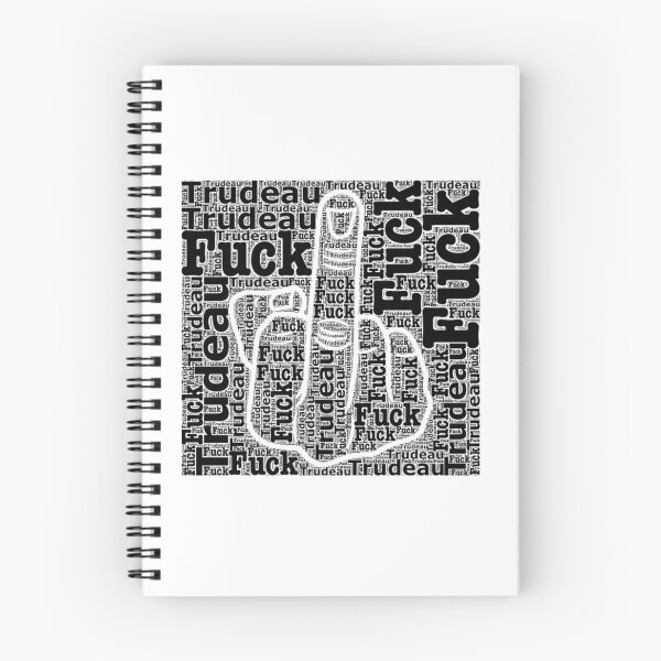 Item preview, Fuck Trudeau Vote No - Black Text   designed and sold by Pyramidappa.