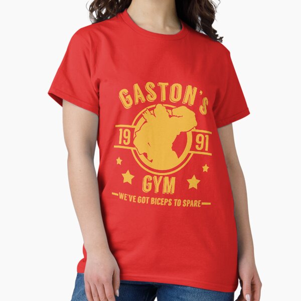 Item preview, Gaston's Gym (Red & Yellow Version) designed and sold by catpunzel.