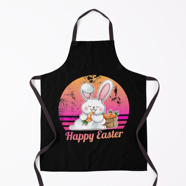 Item preview, Happy Easter ,Funny Easter Day Watercolor Bunny Retro Vintage Colorful Gradient Sunset Gift designed and sold by pedrored369.